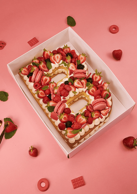 Berry Mix - Letter Cake