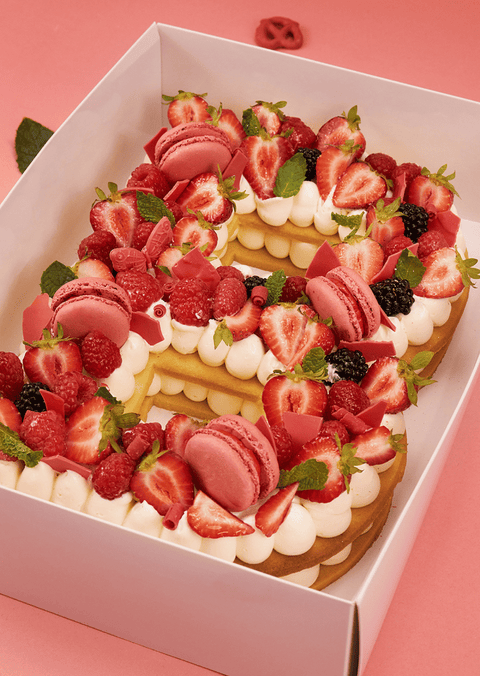 Berry Mix - Letter Cake
