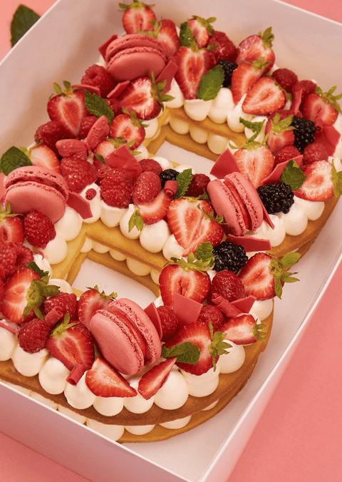 Berry Mix - Letter Cake
