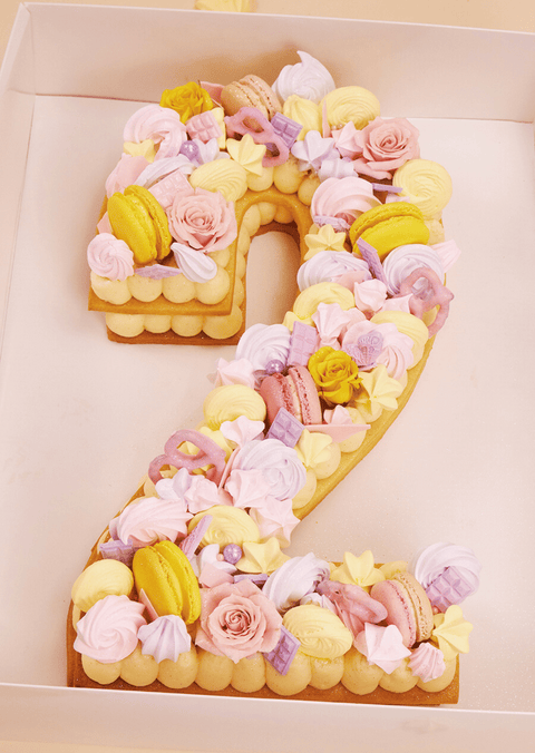 Cotton Candy - Number Cake