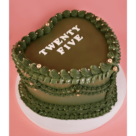 Olive Heart Cake