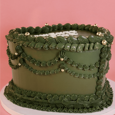 Olive Heart Cake