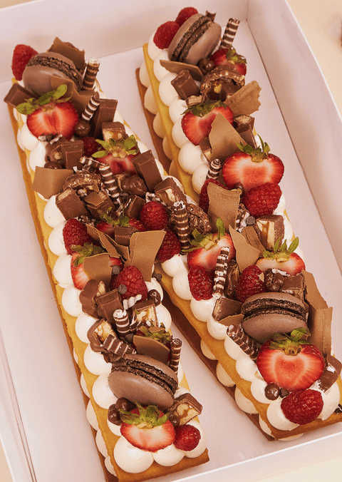 Choco & Berry - Letter Cake