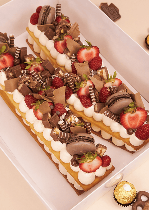 Choco & Berry - Letter Cake