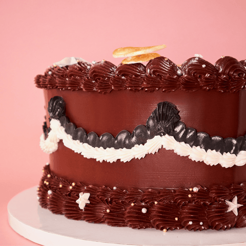 Zodiac Heart Cake