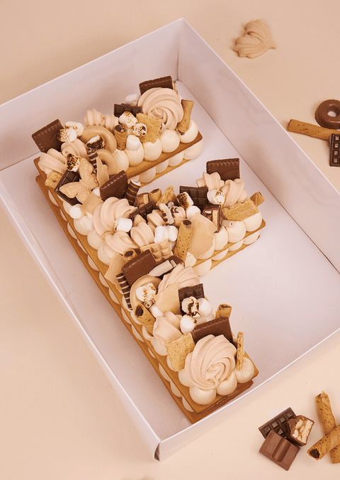 S'mores - Letter Cake