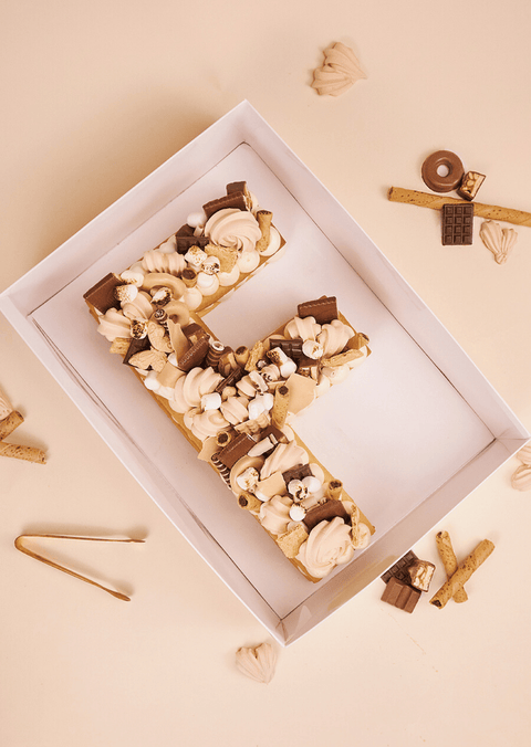 S'mores - Letter Cake