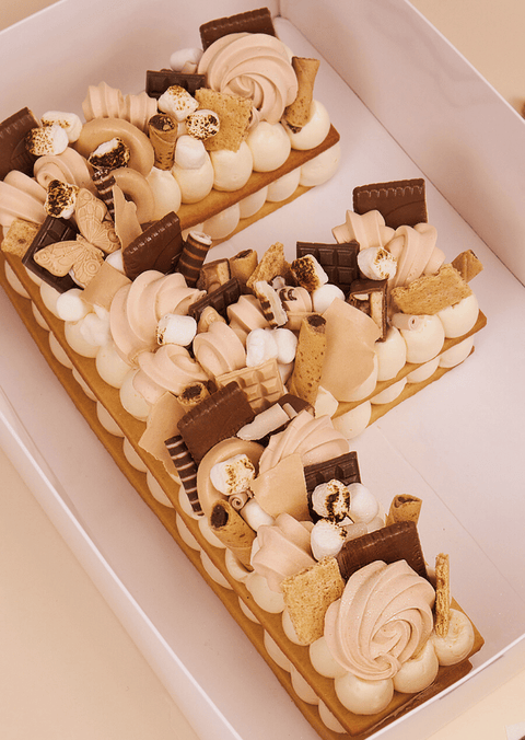 S'mores - Letter Cake