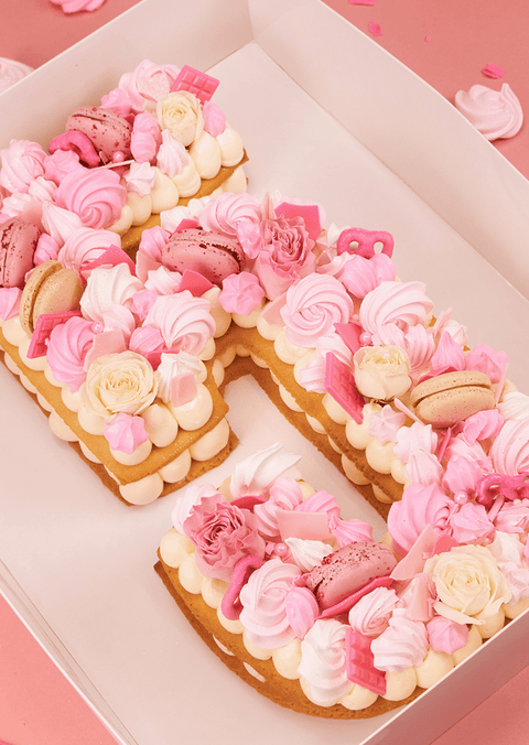 Hot Pink Deluxe - Number Cake