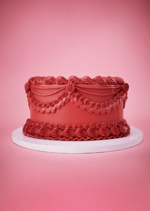 Zodiac Heart Cake