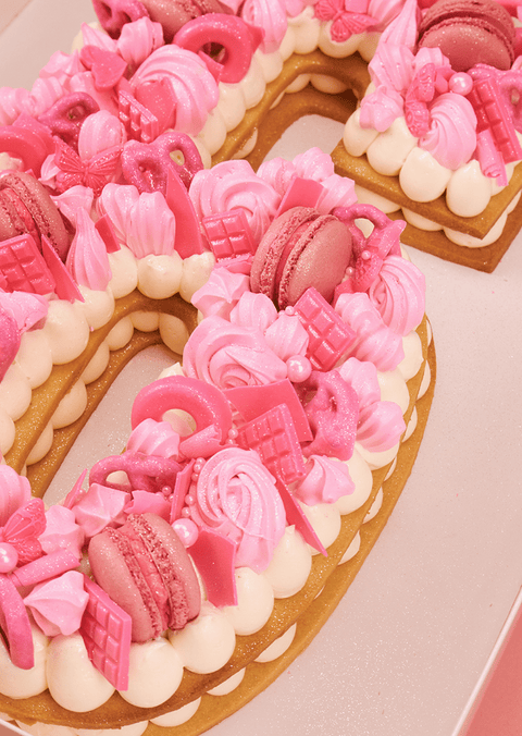 Hot Pink - Number Cake