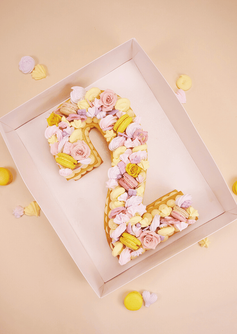 Cotton Candy - Number Cake