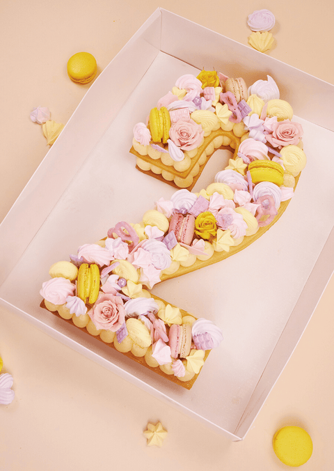 Cotton Candy - Number Cake