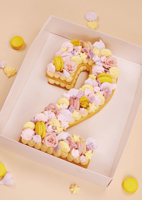 Cotton Candy - Number Cake