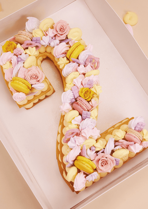 Cotton Candy - Number Cake